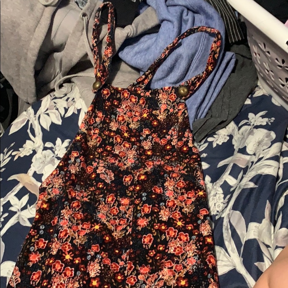 Floral Overall dress